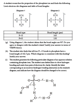 AP chemistry(화학) 2020년 sample 답안지 / AP chemistry 2020 sample answers