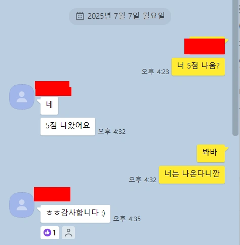 2025 년 AP chemistry 5점. 대략 10명 정도 5점을 받았네요. 감사합니다.!