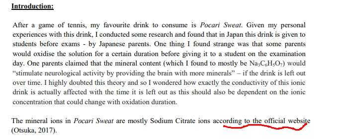 Image 8 accompanying How Can You Write a Good Chemistry or Biology IA?