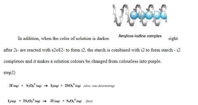 IB Chemistry 에서 IA 가 거의 끝 자락에 있습니다.