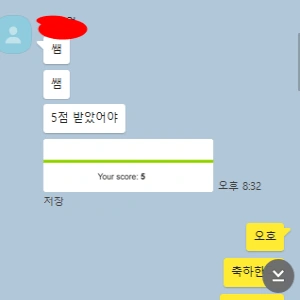 Original Korean messages