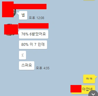 Original Korean messages